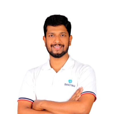 Rakesh S Kotian, Delivery Manager at DesiCrew